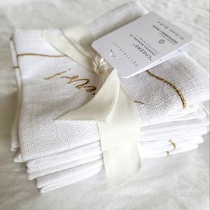 Pottery Barn-Cheers! cocktail napkins